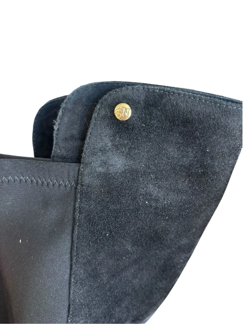 Stuart Weitzman Reserve Suede Over-the-Knee Boots in Black